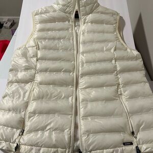 Gerry Cream Quilted Puffer Vest